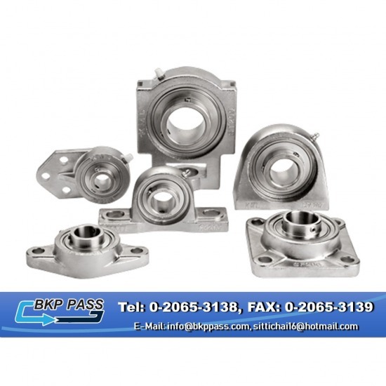 สายพานพลาสติกและอะไหล่ระบบลำเลียง - bkppass - Stainless Steel Ball Bearing Units ลูกปืนเสื้อสแตนเลส