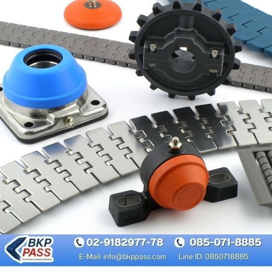 สายพานพลาสติกท็อปเชน (Plastic Modular & Topchain) - สายพานพลาสติกและอะไหล่ระบบลำเลียง - bkppass